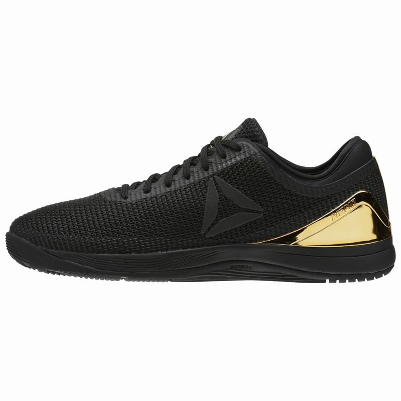Tenisi Reebok Crossfit Nano 8 Flexweave Barbati Negrii/Aurii Romania JI7552SC